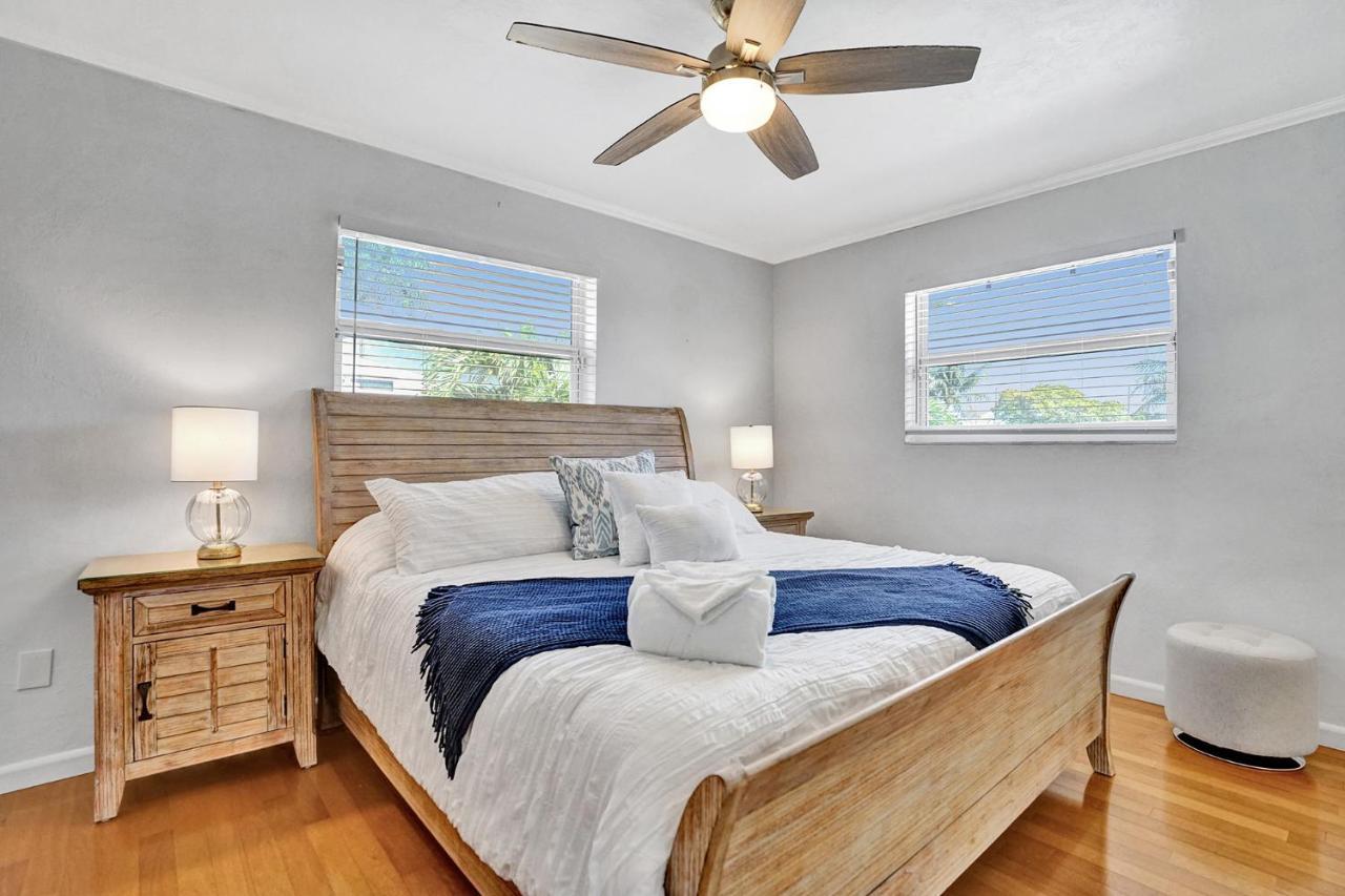 New! Waterfront Heated Pool & Jacuzzi 2 Mi To Beach - Fishing Pier Relaxing Spa & Hammock Fort Lauderdale Exterior photo