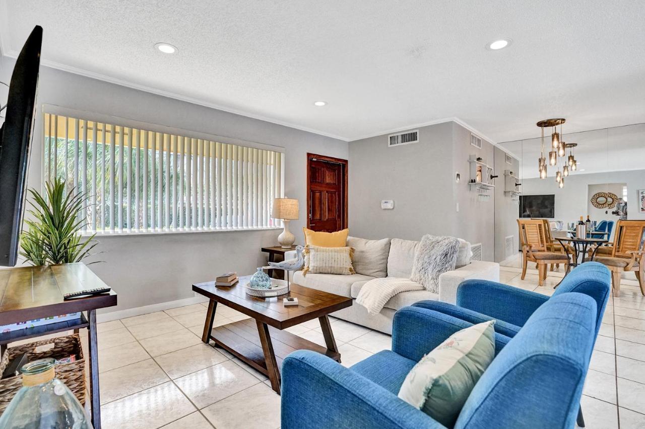 New! Waterfront Heated Pool & Jacuzzi 2 Mi To Beach - Fishing Pier Relaxing Spa & Hammock Fort Lauderdale Exterior photo